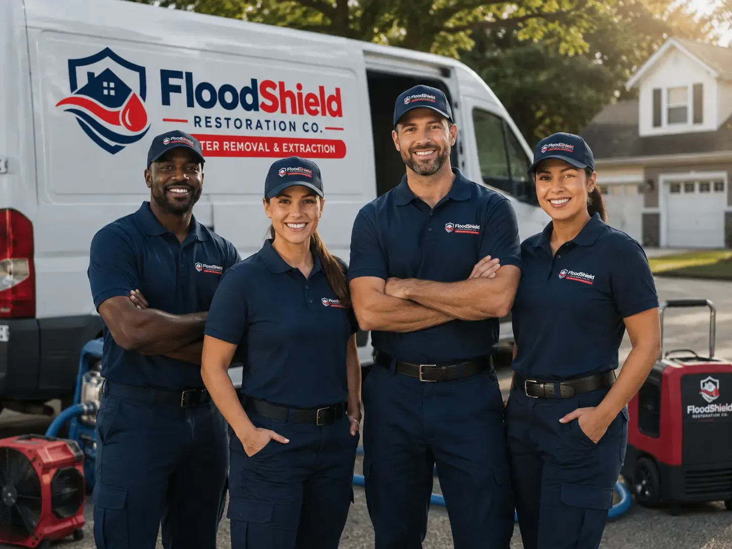 Flood Damage Restoration company in Mcclure, OH